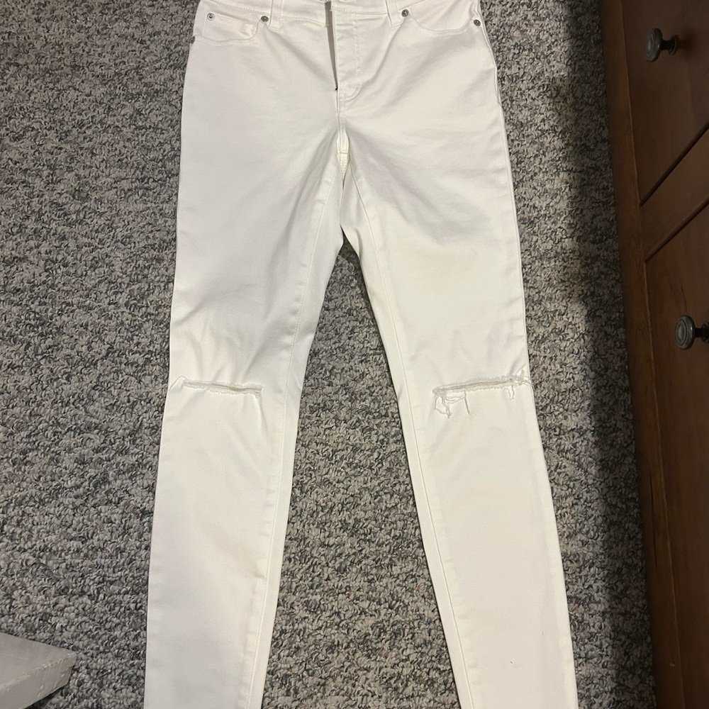 INC International Concepts White jeans
